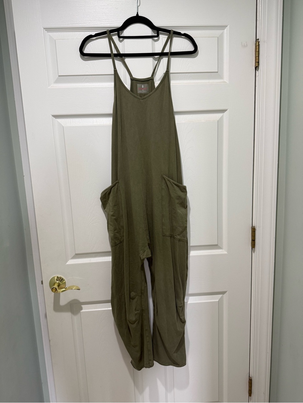 Free People Olive hot shot onsie romper